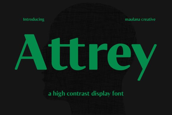 Attrey: A Bold Sans Serif Typeface for Web Headers
