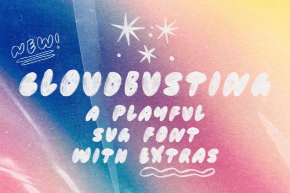 Cloudbusting Font: A Bold Typeface for Social Campaigns