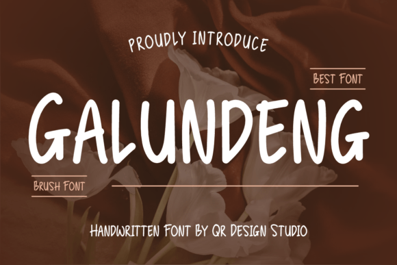 Galundeng Font: Bold Branding for Small Business