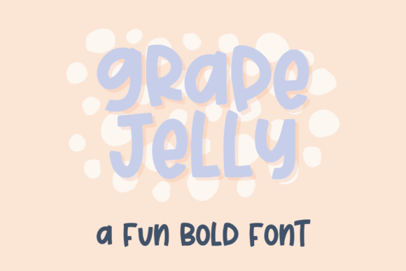 Grape Jelly Font: Bold Handwritten Type for Campaigns