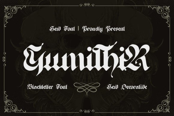 Gumithir: A Bold Blackletter Font for Branding