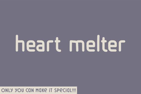 Heart Melter: The Bold Sans Serif Font for Marketers