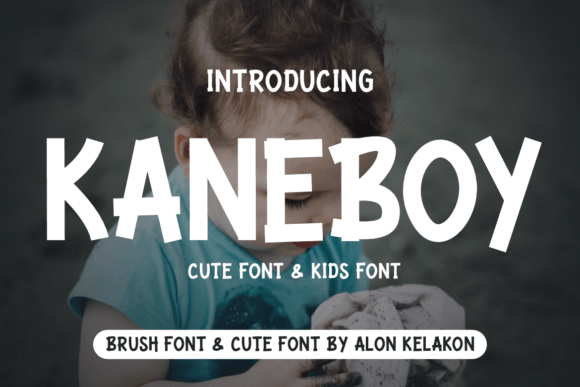 Kaneboy: A Bold Serif Typeface for Editorial Impact