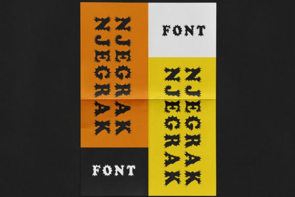 Njegrak: A Bold Typeface for Editorial Impact