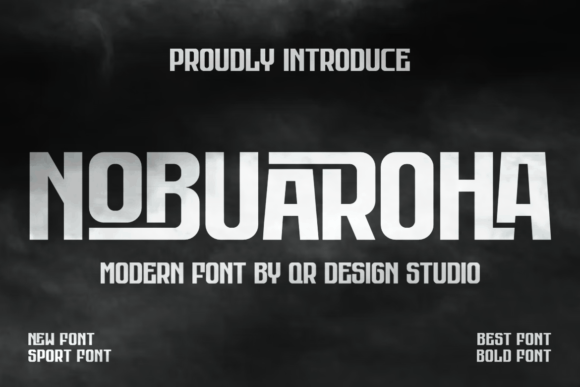 Nobuaroha Font: A Bold Typeface for Modern Brands