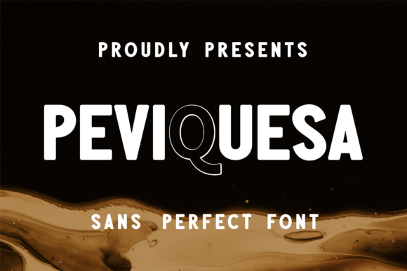 Peviquesa: A Bold Sans Serif for Editorial Impact