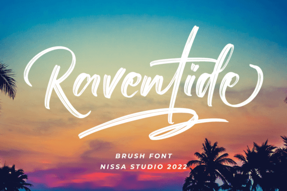 Raventide: A Bold Handwritten Font for Branding