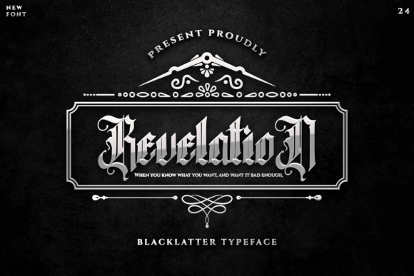 Revelation Font: Elevating Web Design with Bold Blackletter
