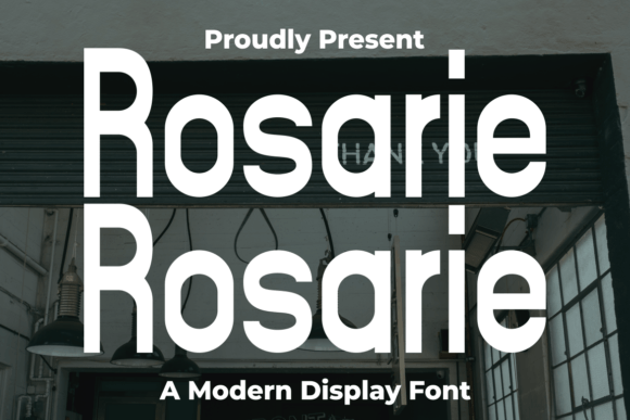 Rosarie: A Bold Sans Serif Font for Web Design