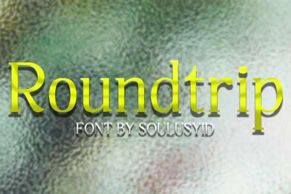 Roundtrip: A Serif Font for Makers