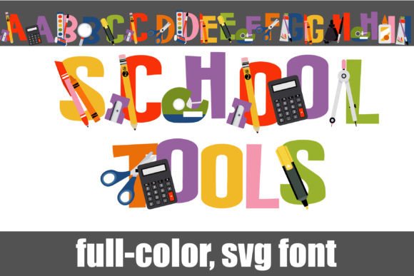 School Tools Font: A Bold Choice for Campaigns