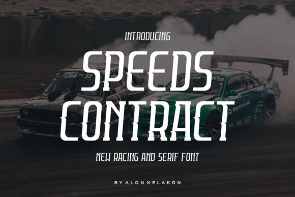 Speeds Contract: A Bold Serif Font for Marketers