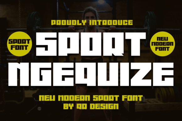 Sport Ngequize Font Review for Bold Branding