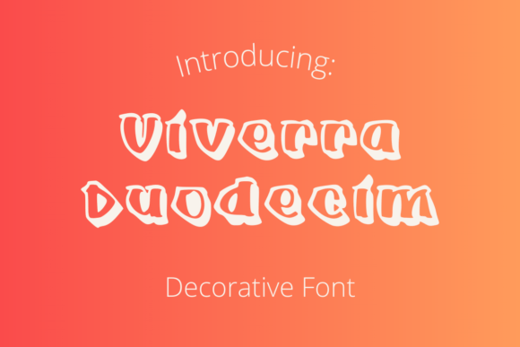 Viverra Duodecim: The Bold Typeface for Edgy Brands