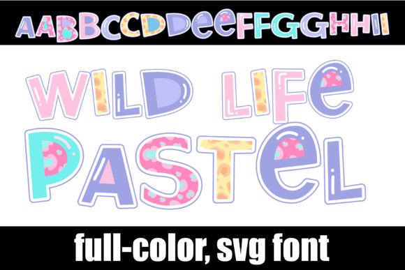 Wild Life Pastel Font for Playful Web Design